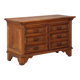 Antique walnut buffet, Italy, late 19th century