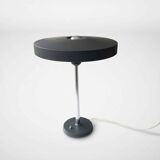 Rare Grey and Silver 'Timor 69' or 'Major' Desk Lamp by Louis Kalff for Philips, Netherlands, 1960s