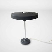 Rare Grey and Silver 'Timor 69' or 'Major' Desk Lamp by Louis Kalff for Philips, Netherlands, 1960s