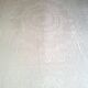 Bedspread in woven white cotton, double bed