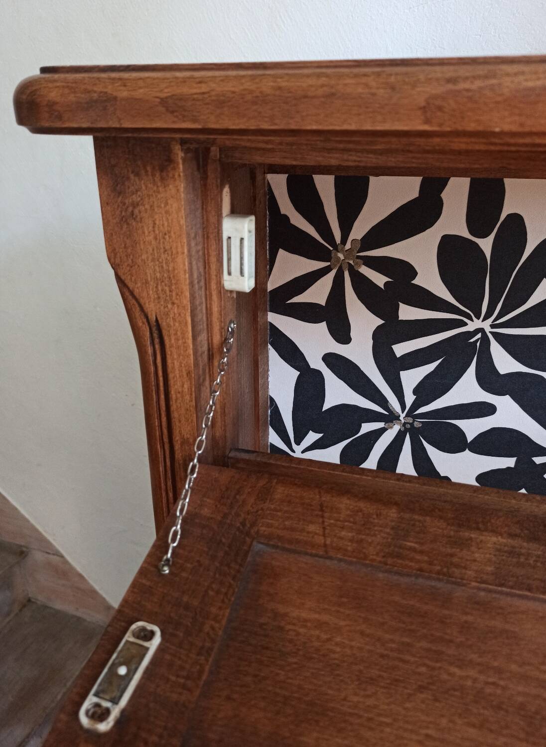 Vintage shoe cabinet