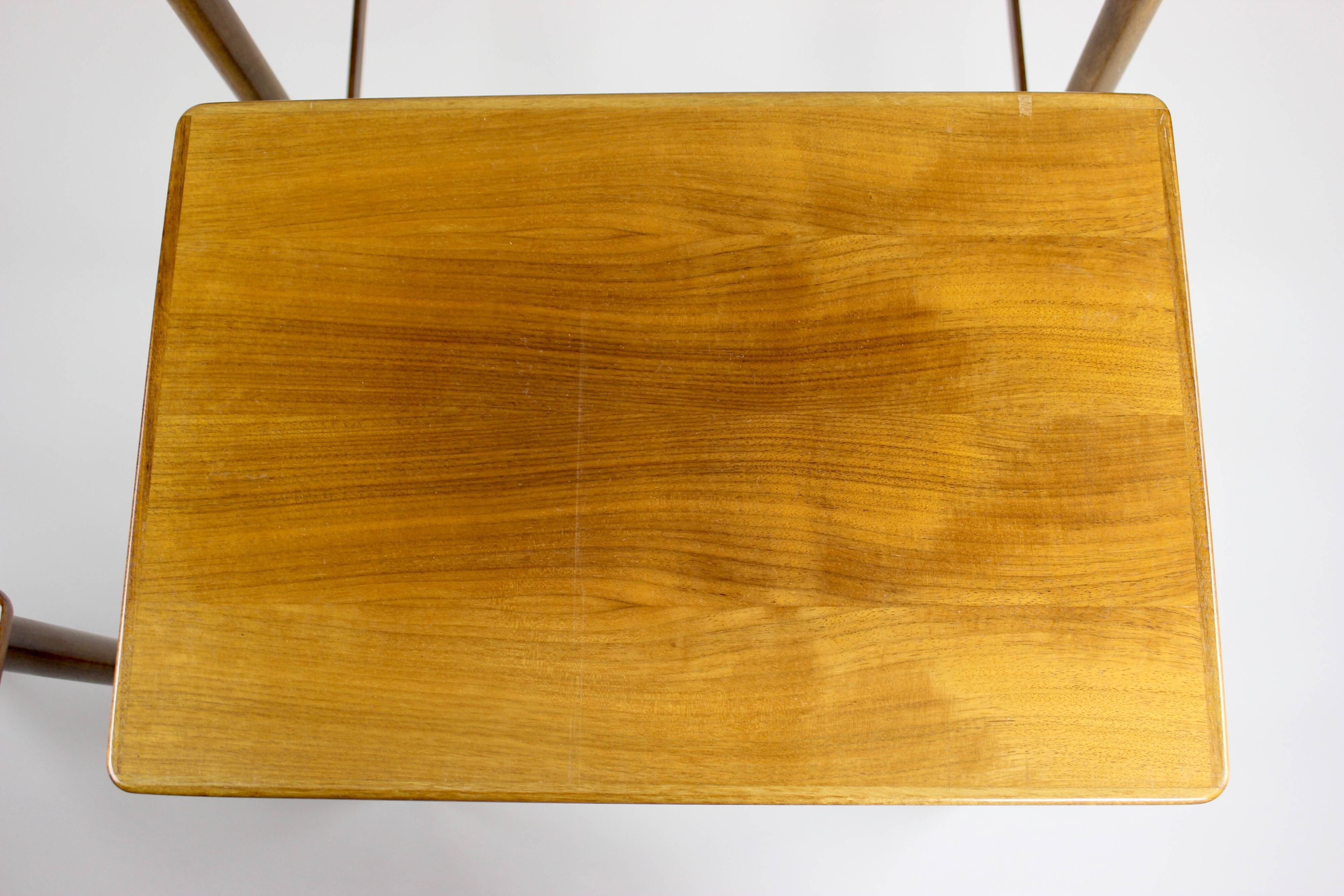 Mid Century Nesting Table by Opal, Set of 3, Walnut furniture