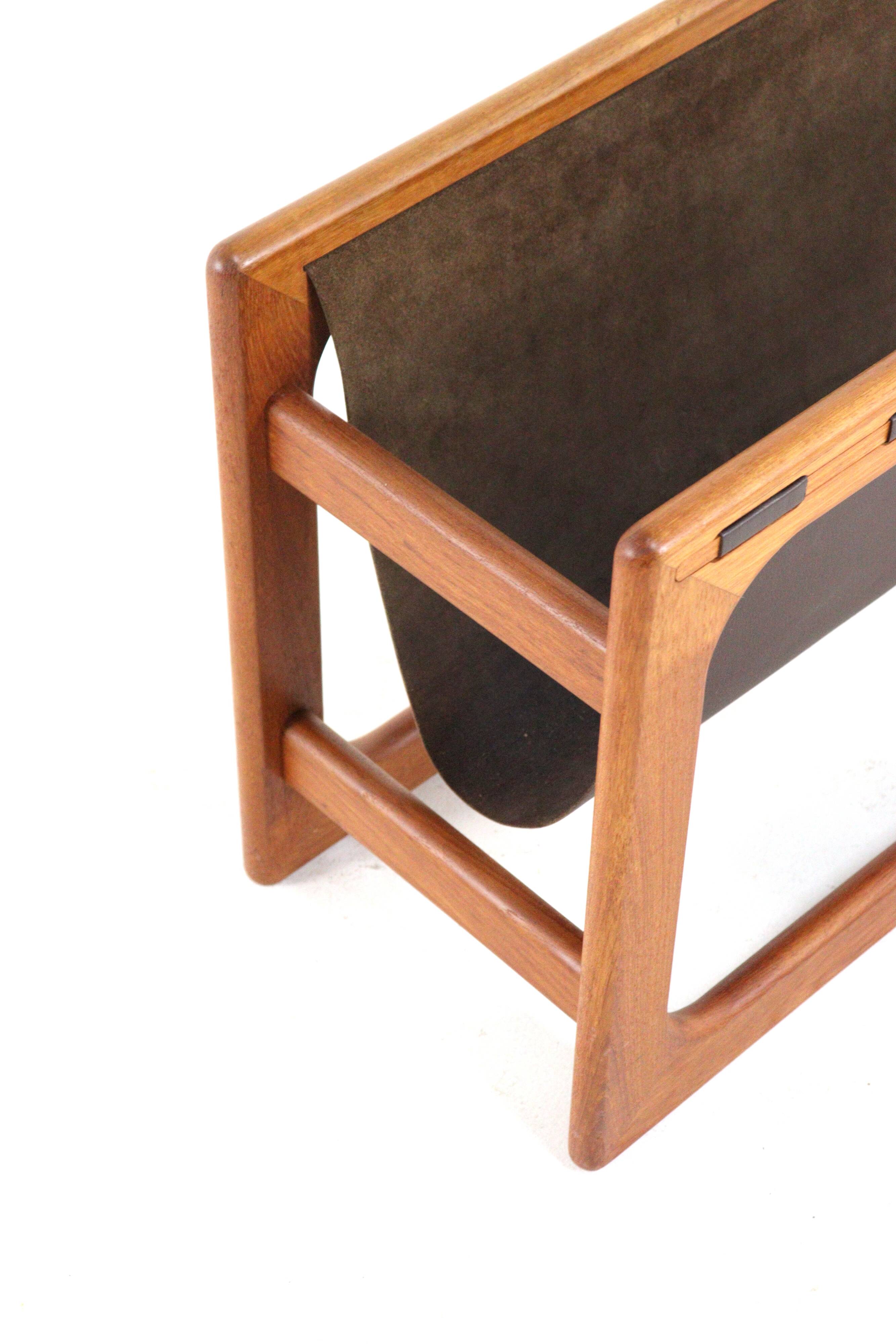 Salin mobler magazine holder - danish design teak