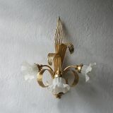Vintage Florentine Wall Light, 1970s
