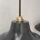Pair of enamelled sheet metal suspensions