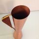 Diabolo vase in hammered red copper 60/70