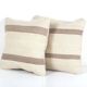 Set of 2 vintage kilim cushion covers 41x41 cm