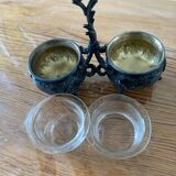 19th century salt and pepper shaker