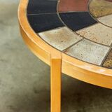Table basse vintage danoise moderne par Sallingboe
