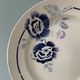 Set of 6 vintage plates in St Amand earthenware, made in France