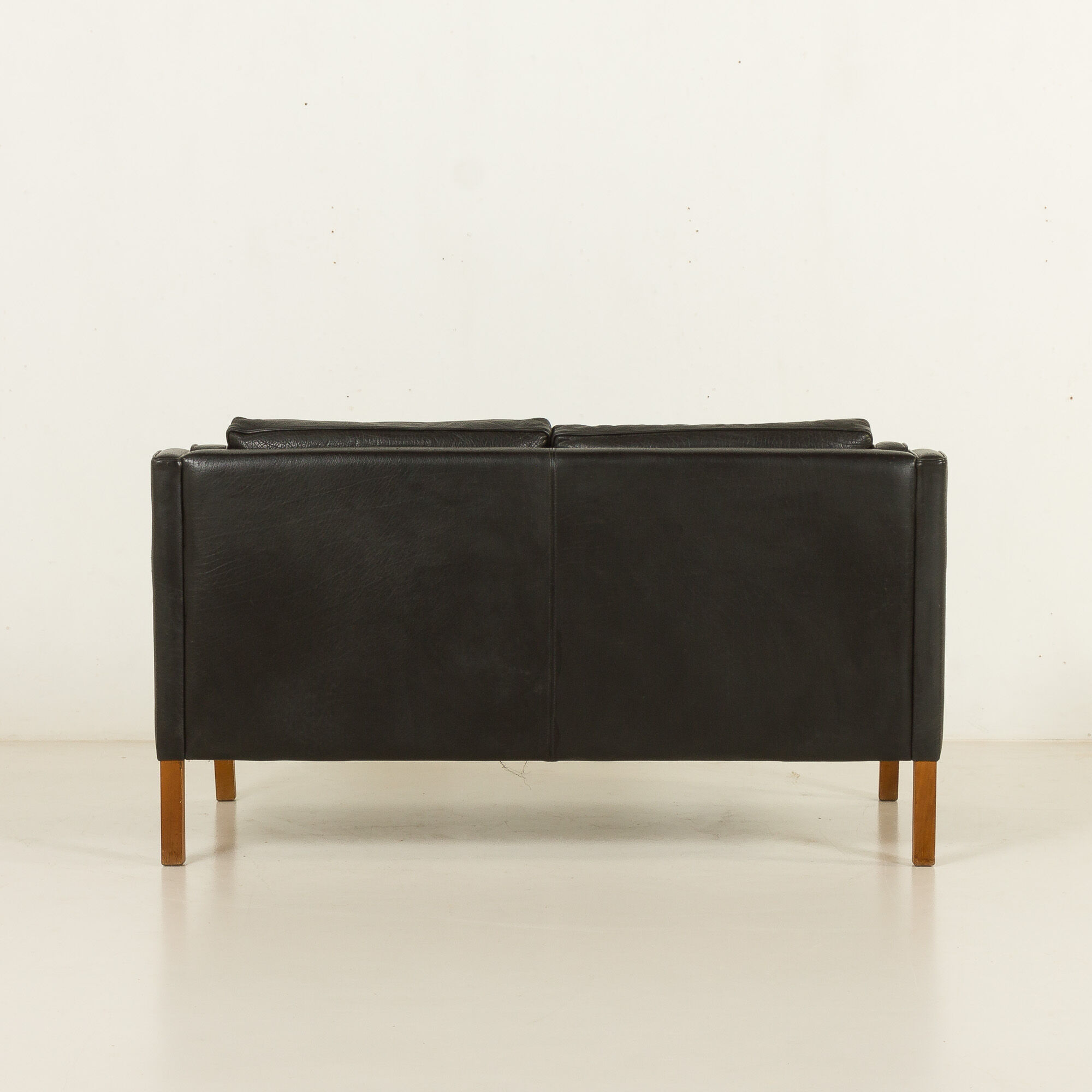 Stouby leather sofa, Denmark 1970s