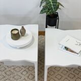 Duo concrete coffee table - Length 120 cm