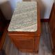 Pair of art deco bedside tables