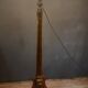 Louis XVI style gilded wooden floor lamp
