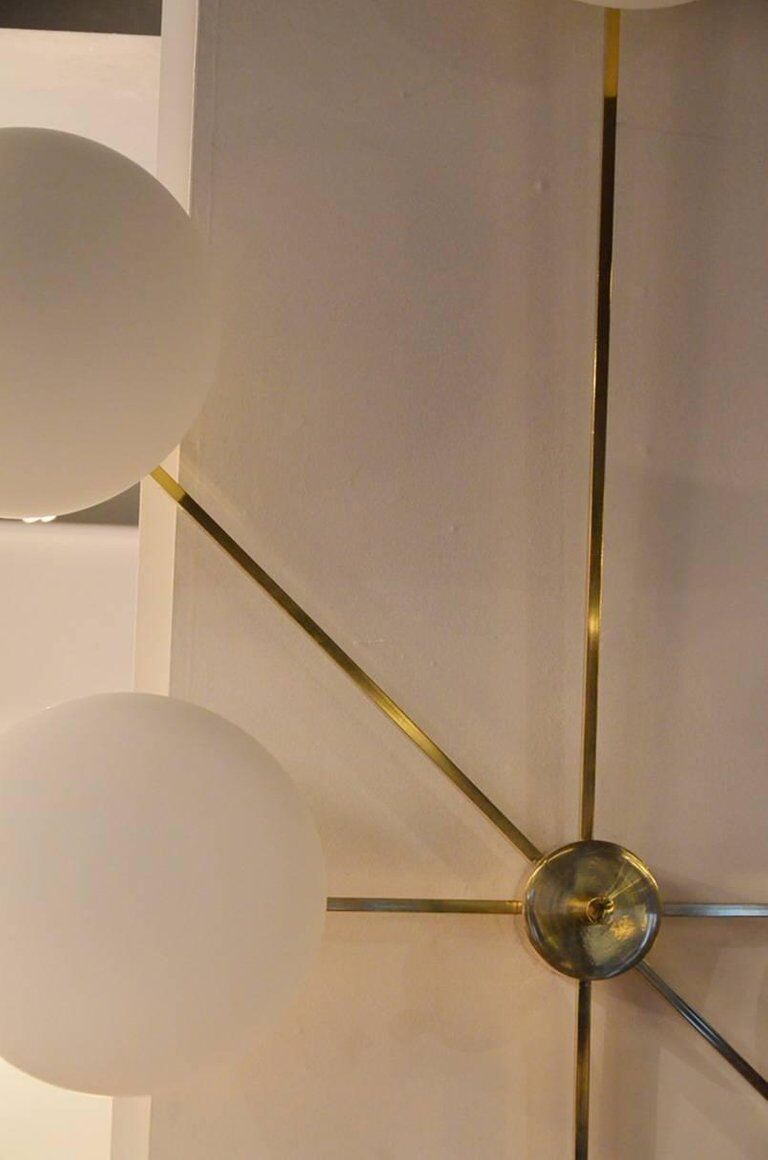 Ceiling light in the style of Italian creations of the 1950s