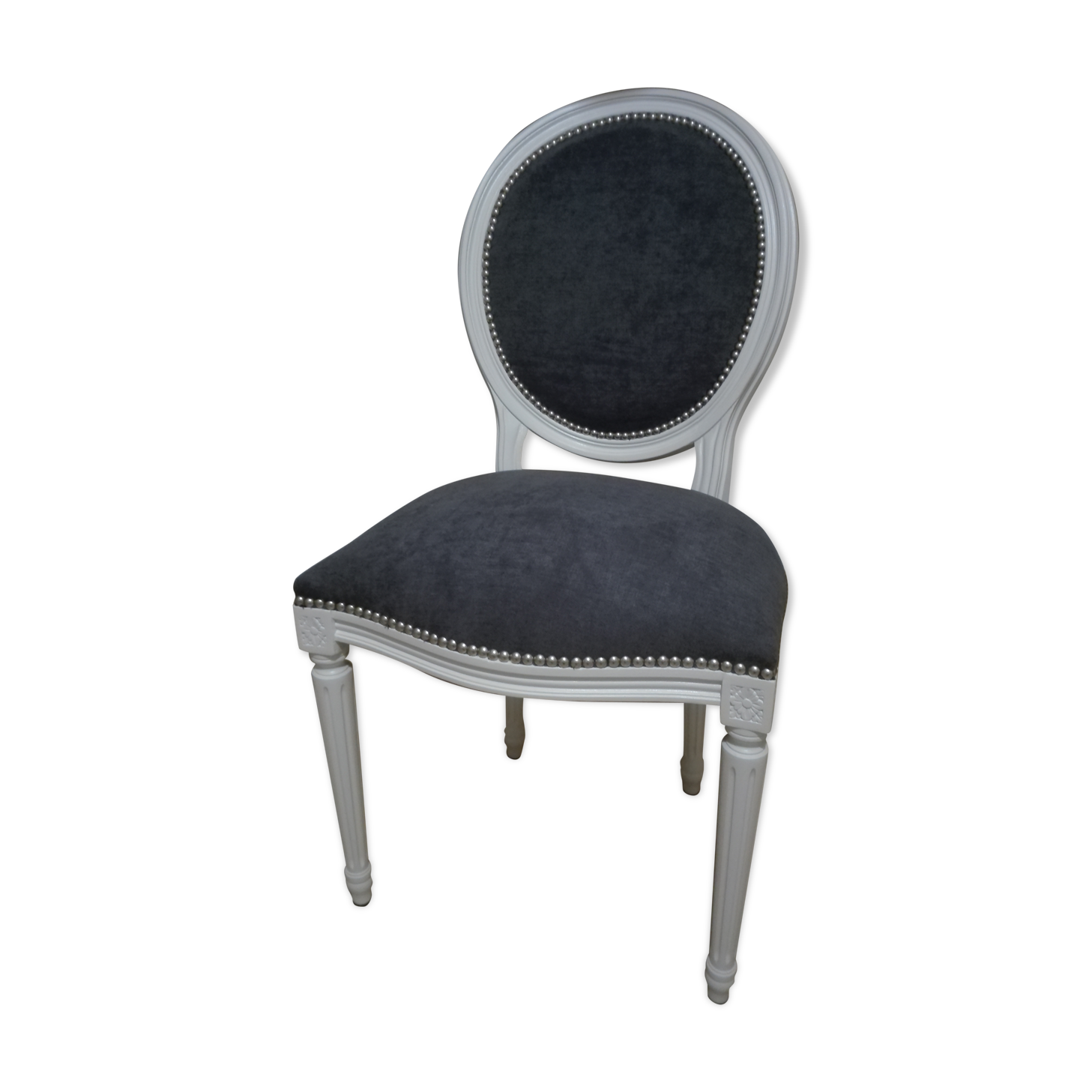 Restored medallion chair