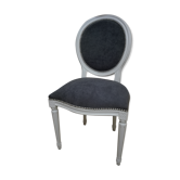Chaise médaillon restaurée