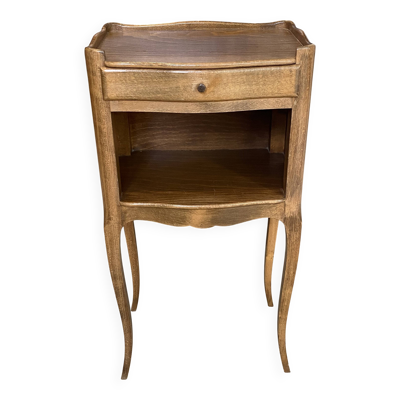 Table de chevet un tiroir une niche style Louis XV