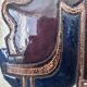 Enamelled lava plaque jean jaffeux volvic mozac ceramic 1960s mid century