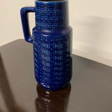 Vase w.g. scheurich bleu cobalt