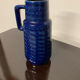 Vase w.g. scheurich bleu cobalt