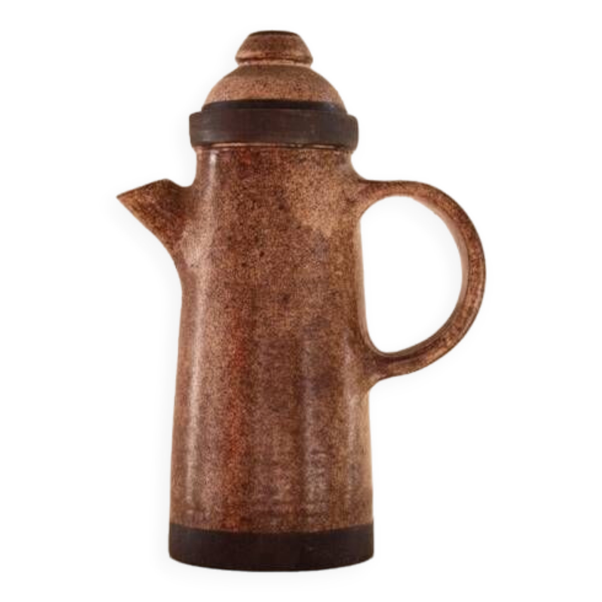 Wabi Sabi spirit elongated stoneware teapot