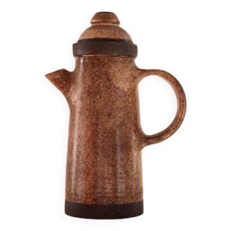 Wabi Sabi spirit elongated stoneware teapot