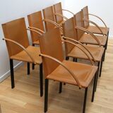 Suite de 8 chaises Coral, Matteo Grassi