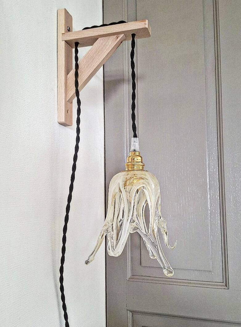Vintage Murano wall lamp