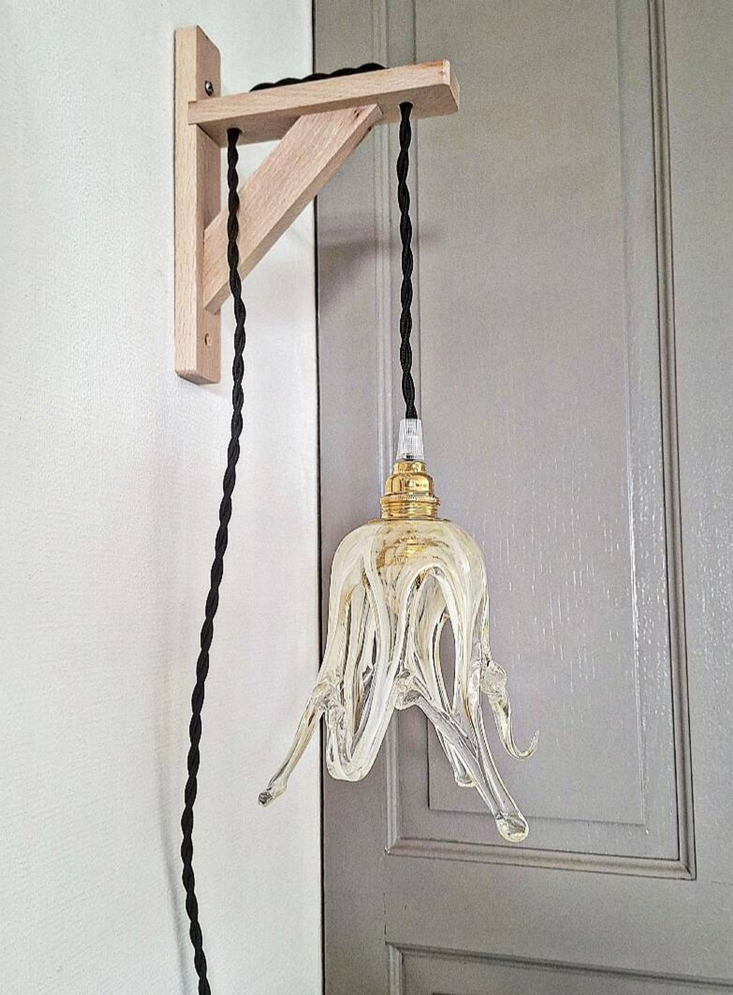 Applique vintage murano