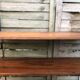String shelf wood and metal 60s Sweden