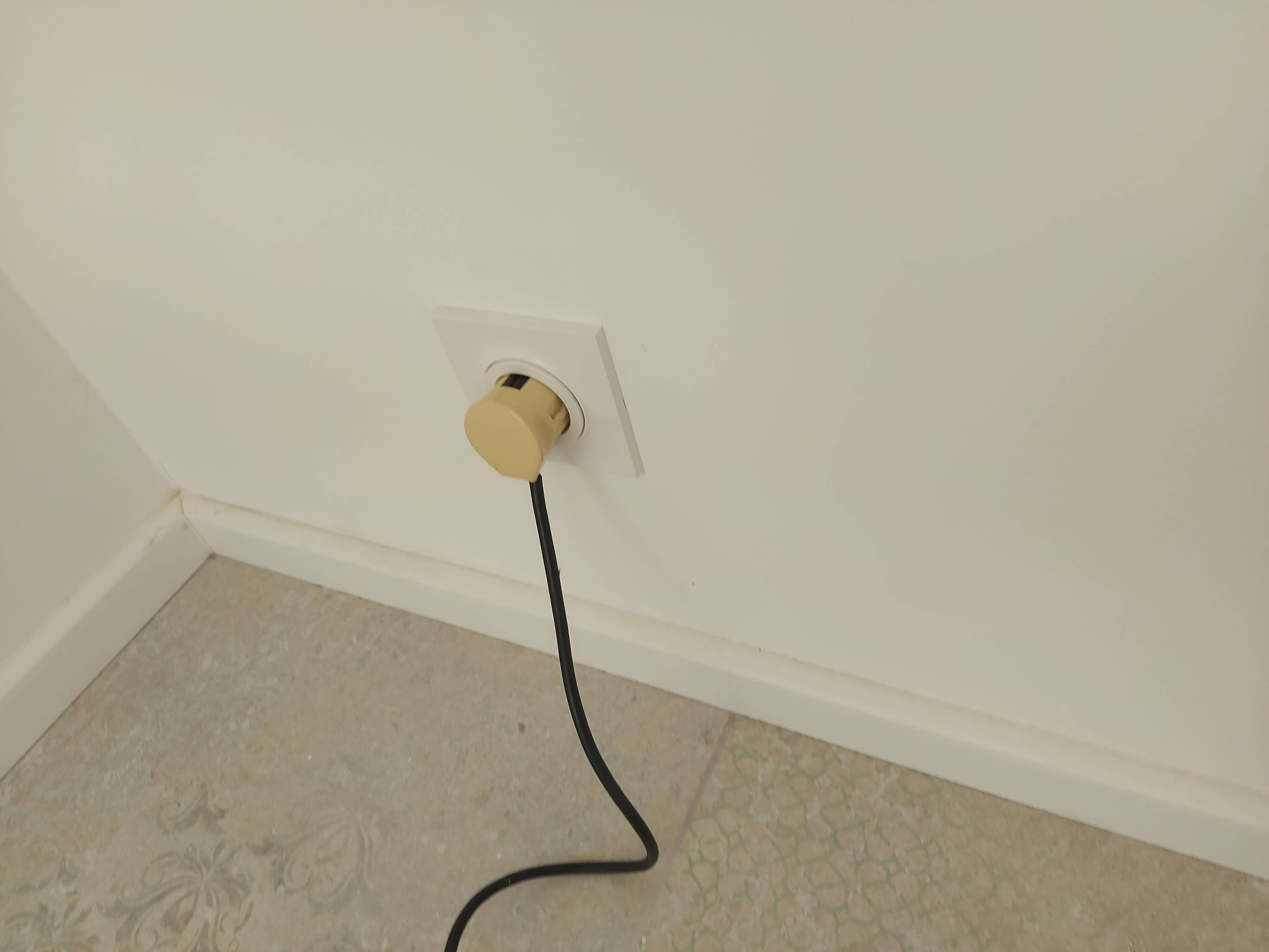 Vintage 70'S chrome floor lamp