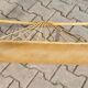 Bamboo and rattan wall shelf