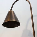 Brass floor lamp by Jacques Adnet for Valenti 1960s