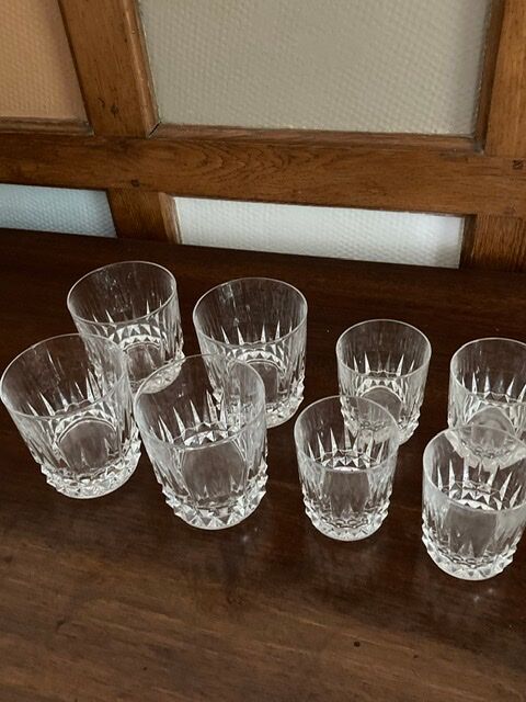 Lot of whisky glasses
