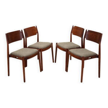 Set of four chairs, Danish design, 1970s, production: Denmark