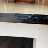 Kitchen table in formica & wood 50s