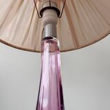 Val Saint Lambert violet lamp