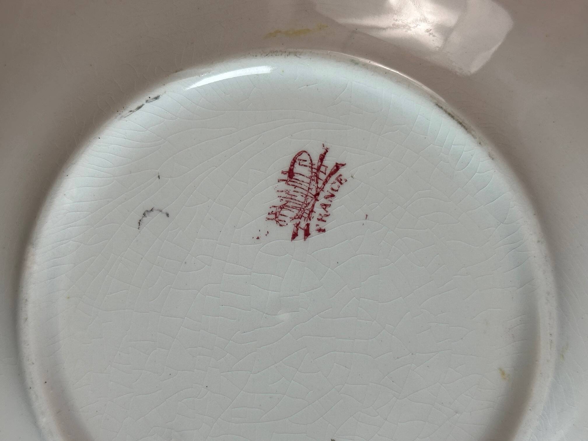 Pair of porcelain lunches