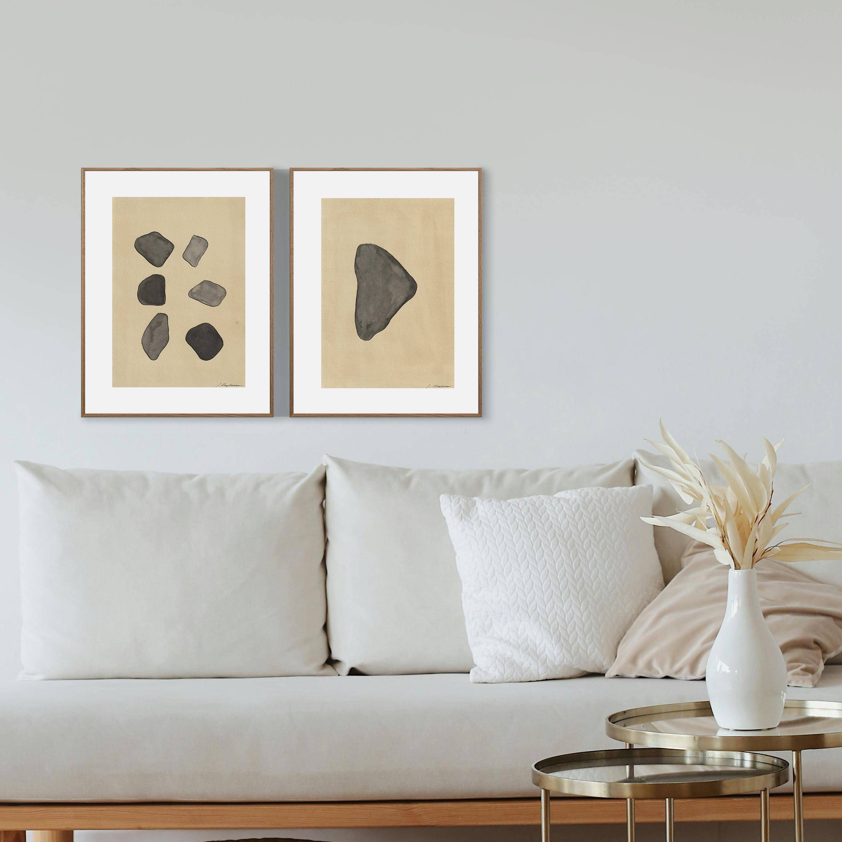 2 original drawings by J. Rodgussar – Inks on paper (21x30 cm)