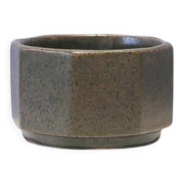 Bol hexagonal vert vintage
