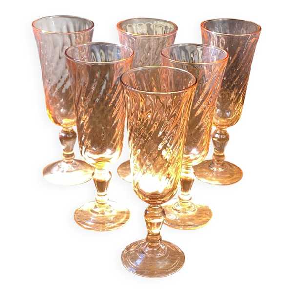 Flûtes à champagne, modèle Rosaline