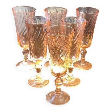 Flûtes à champagne, modèle Rosaline