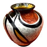 1950s Milano Vase  Geometric Decor