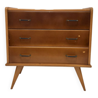 Commode en bois au style scandinave