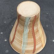 Vase en céramique émaillée hohr made in germany numéroté design et vintage