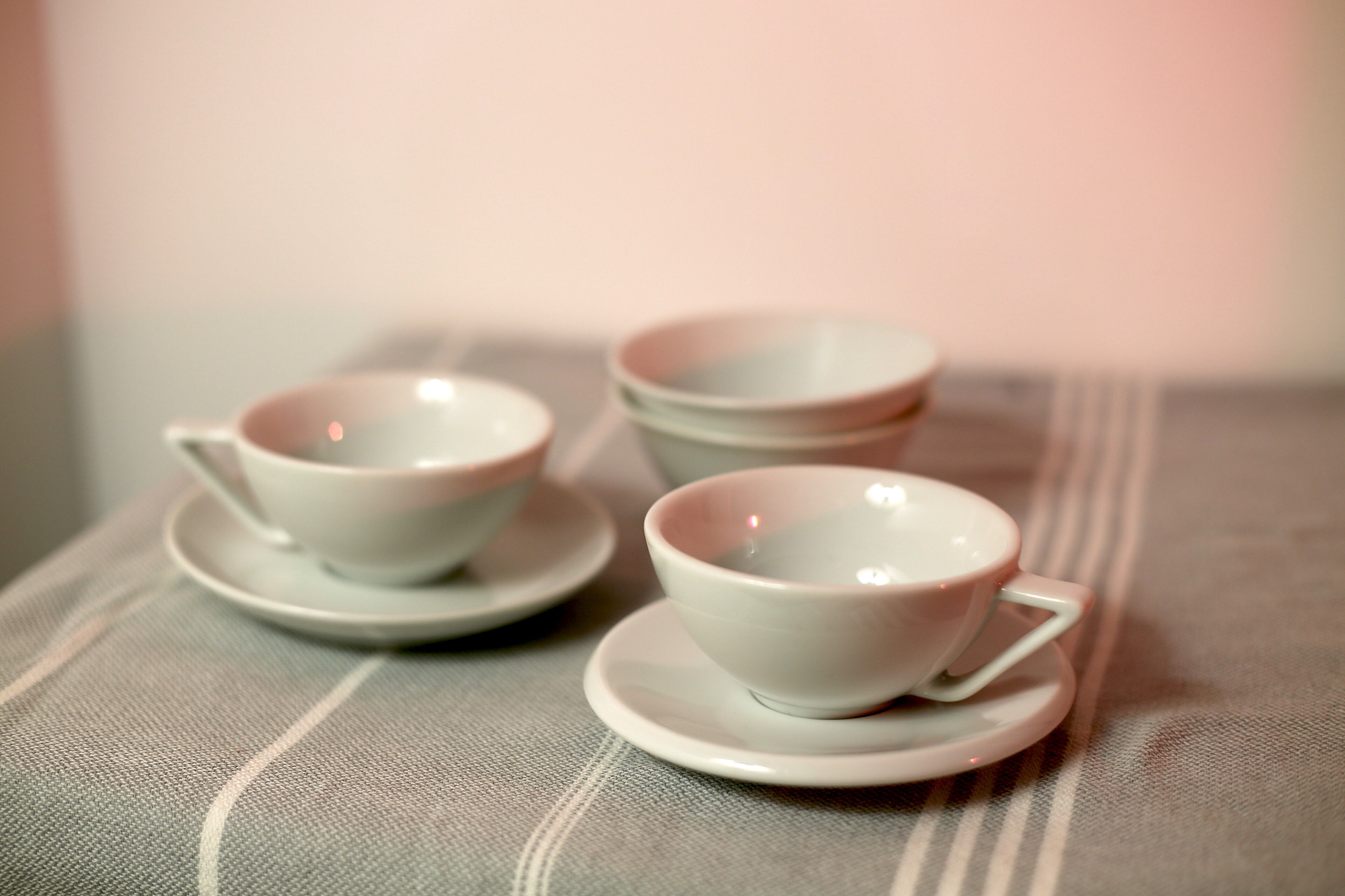 Tea cups design German porcelain and its cups