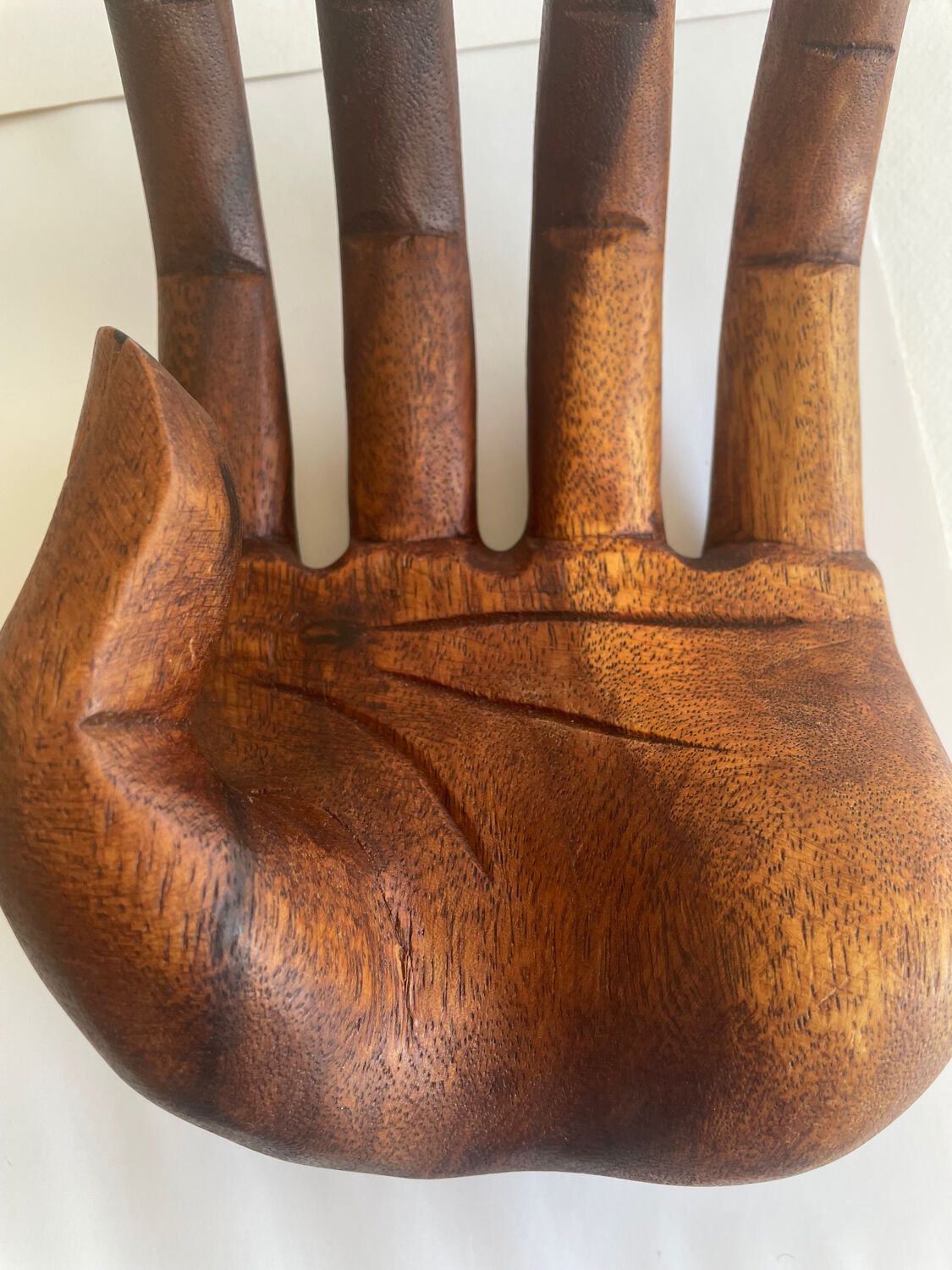 Vide poche baguier en bois