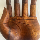 Vide poche baguier en bois