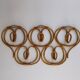Vintage rattan coat rack by Franco Albini